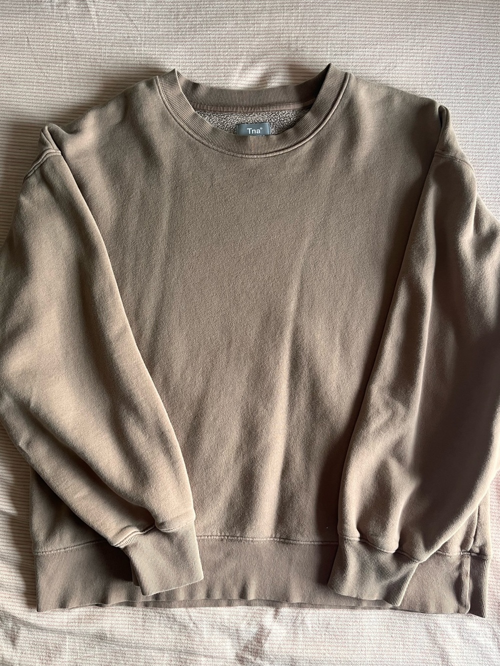 Aritzia / TNA Brown Crewneck